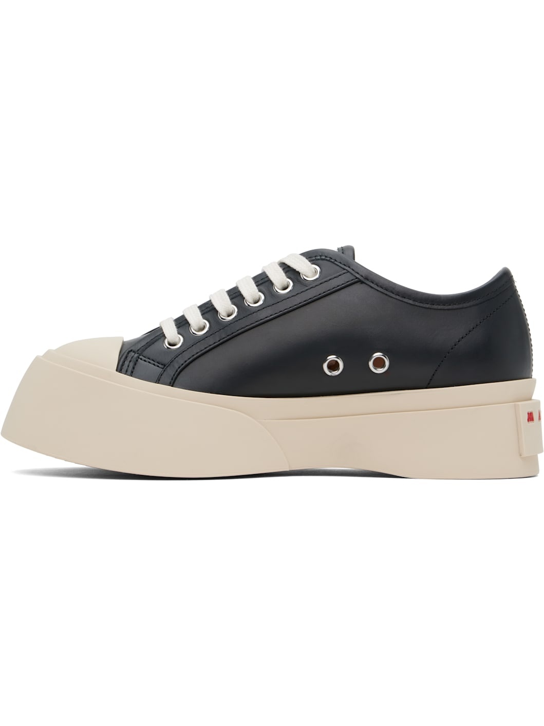 Black Nappa Leather Pablo Sneakers - 3
