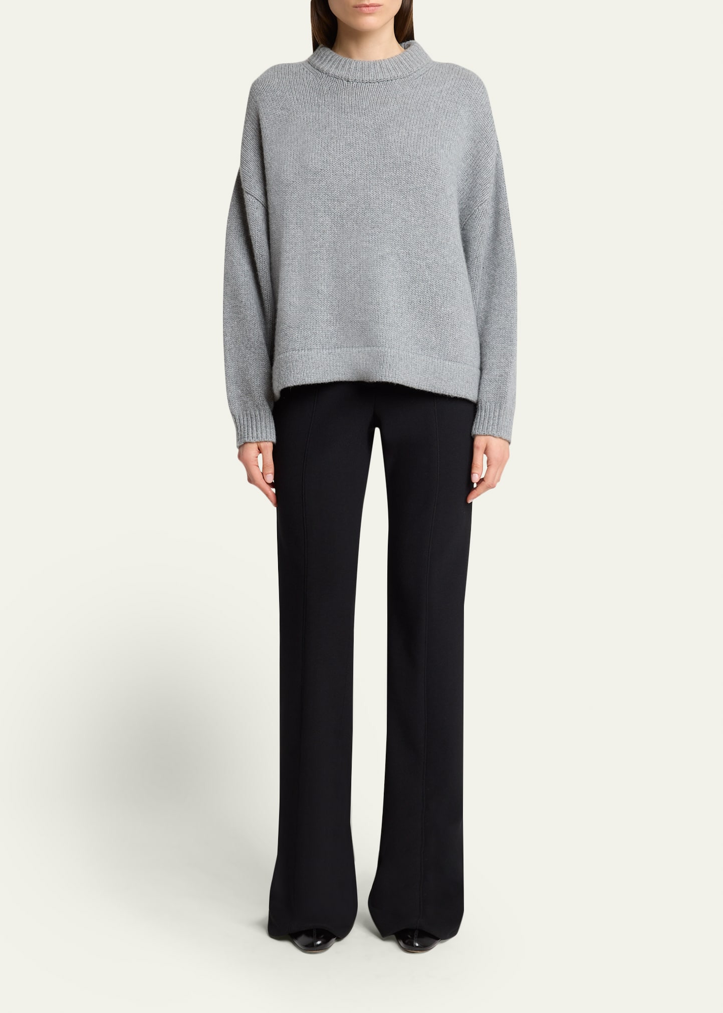 Ruthi Cashmere Crewneck Sweater - 2