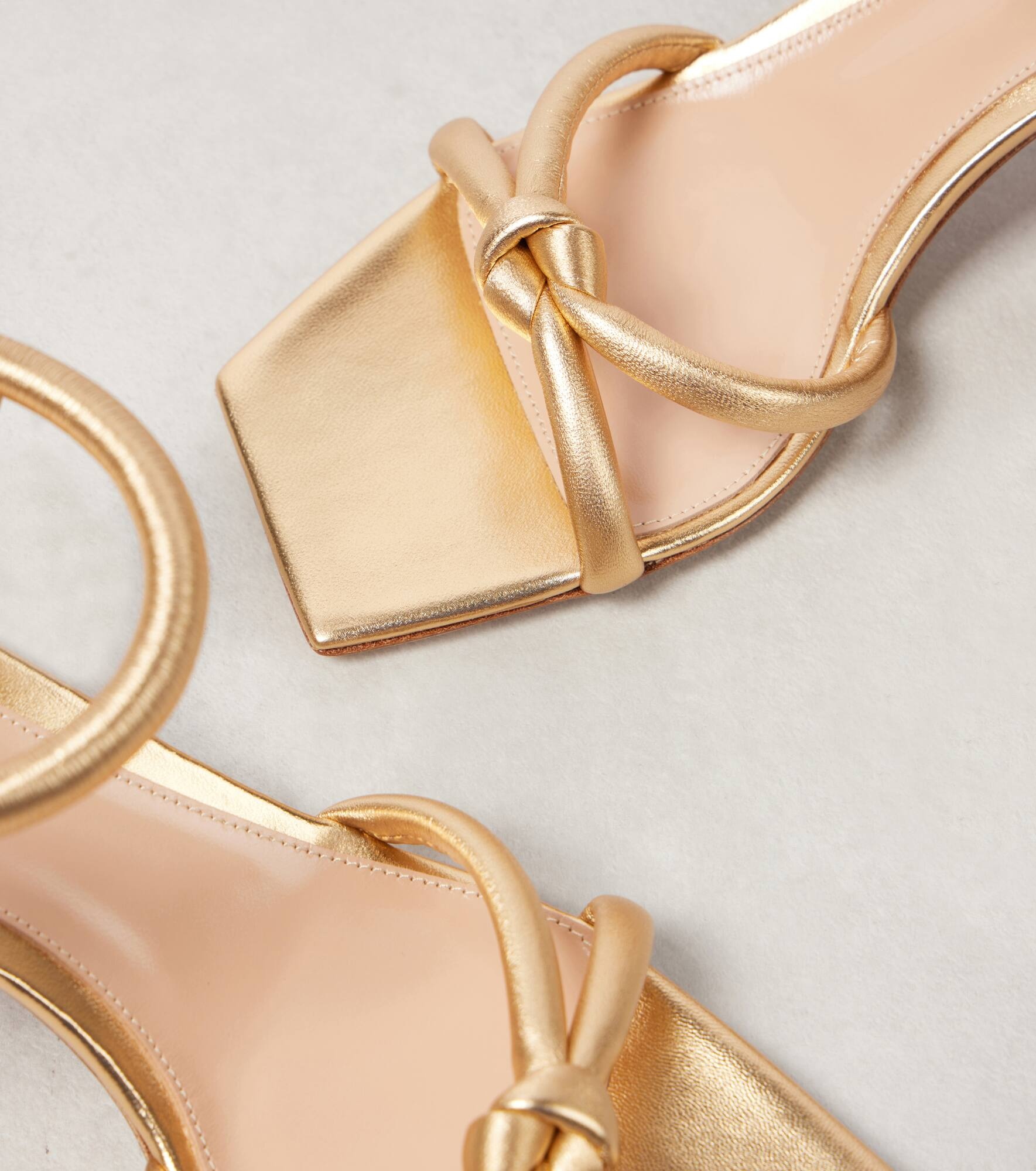 Juno 55 leather sandals - 5