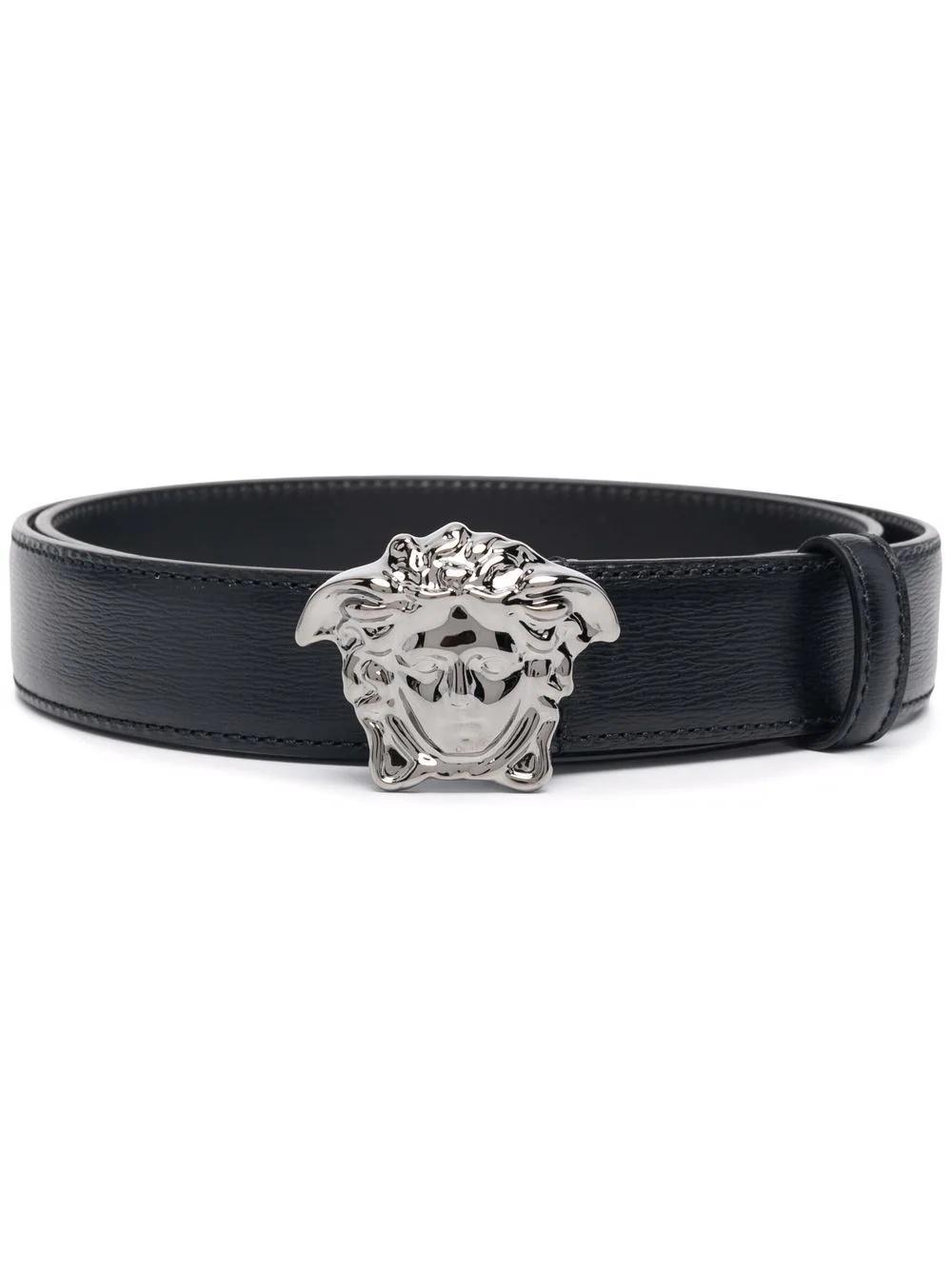 Medusa-plaque buckle belt - 1