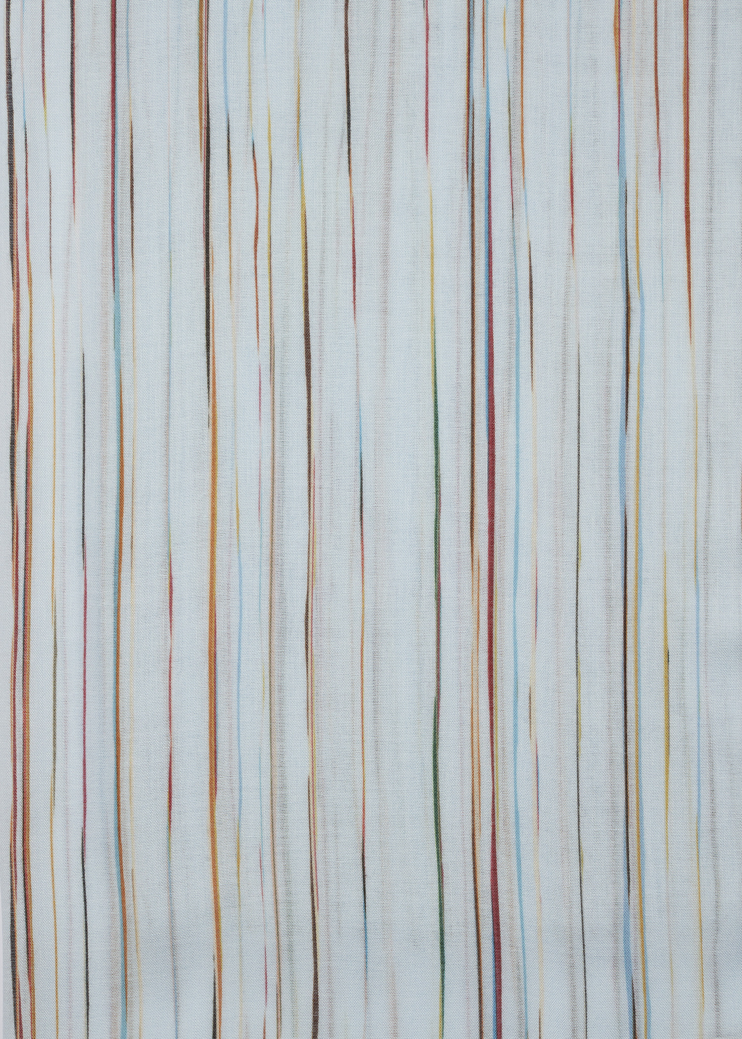 Light Blue 'Signature Stripe' Scarf - 3