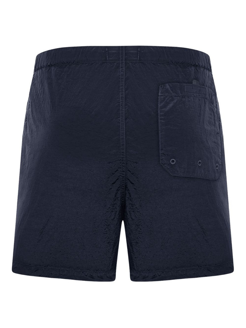 Stone Island logo-patch deck shorts outlook