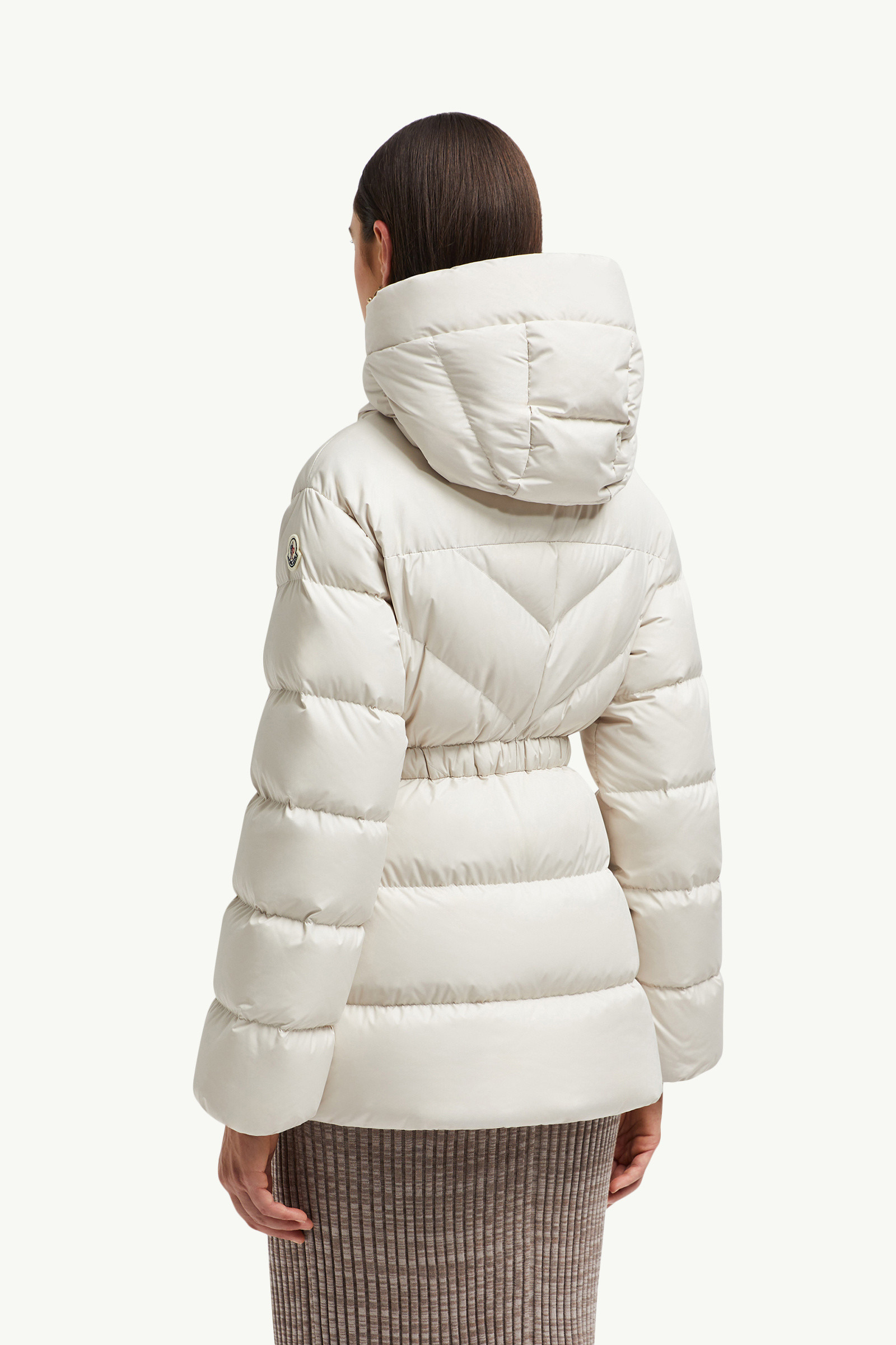 Brosse Diagonal-Quilted Hooded Short Down Jacket - 5