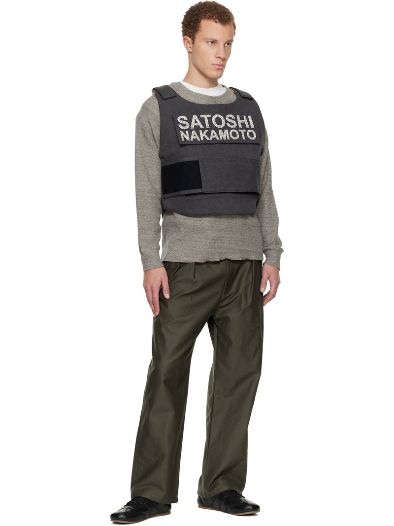 SATOSHI NAKAMOTO Black Bulletproof Vest outlook