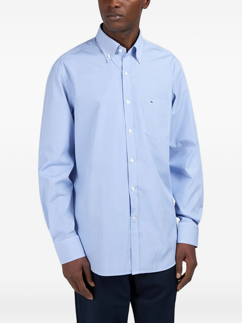 Paul & Shark striped cotton poplin shirt outlook