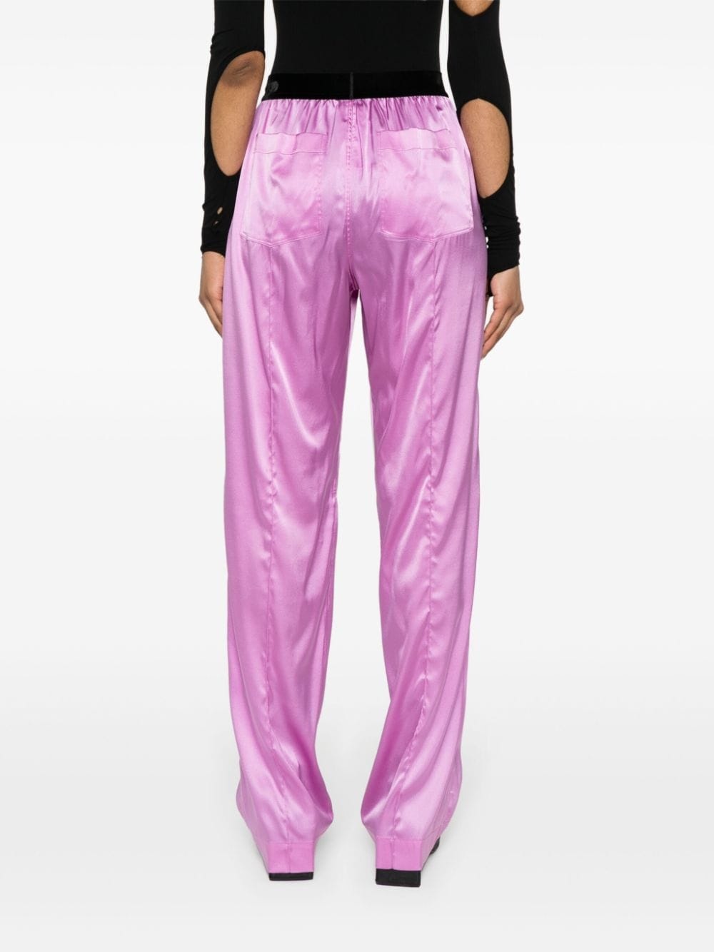 satin pyjama trousers - 4