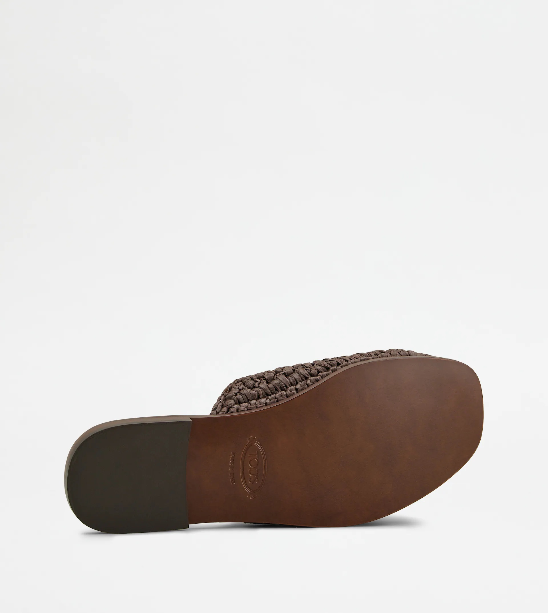 SANDALS IN RAFFIA - BROWN - 3