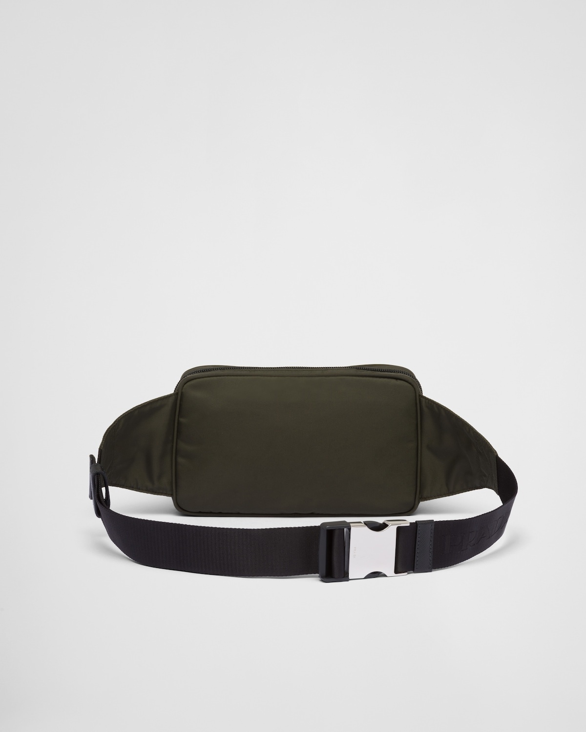 Re-Nylon and Saffiano leather belt bag - 4