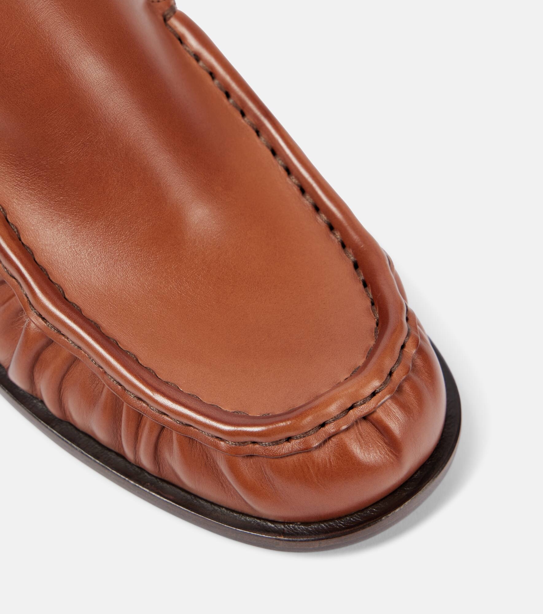 Leather loafers - 5
