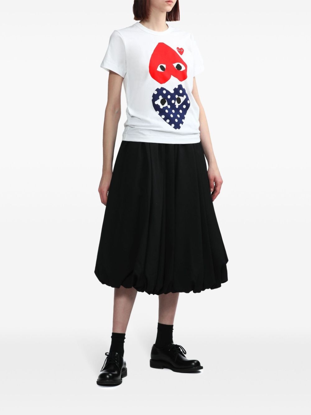 logo-print cotton T-shirt - 2