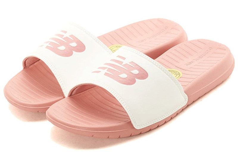 New Balance New Balance 130 Fashion Colorblock Casual Sports Slippers Pink White SD130WP outlook