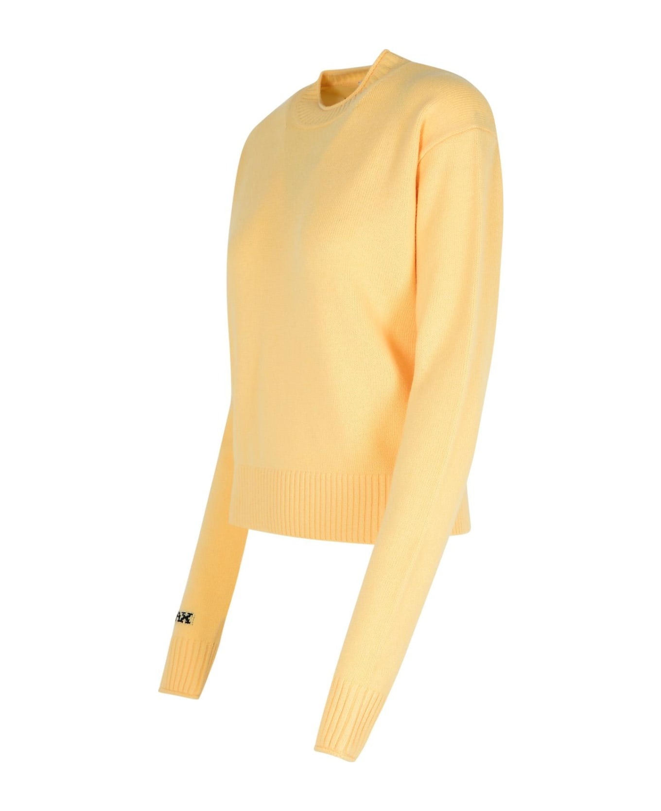 'agadir1234' Ivory Wool Blend Sweater - 2