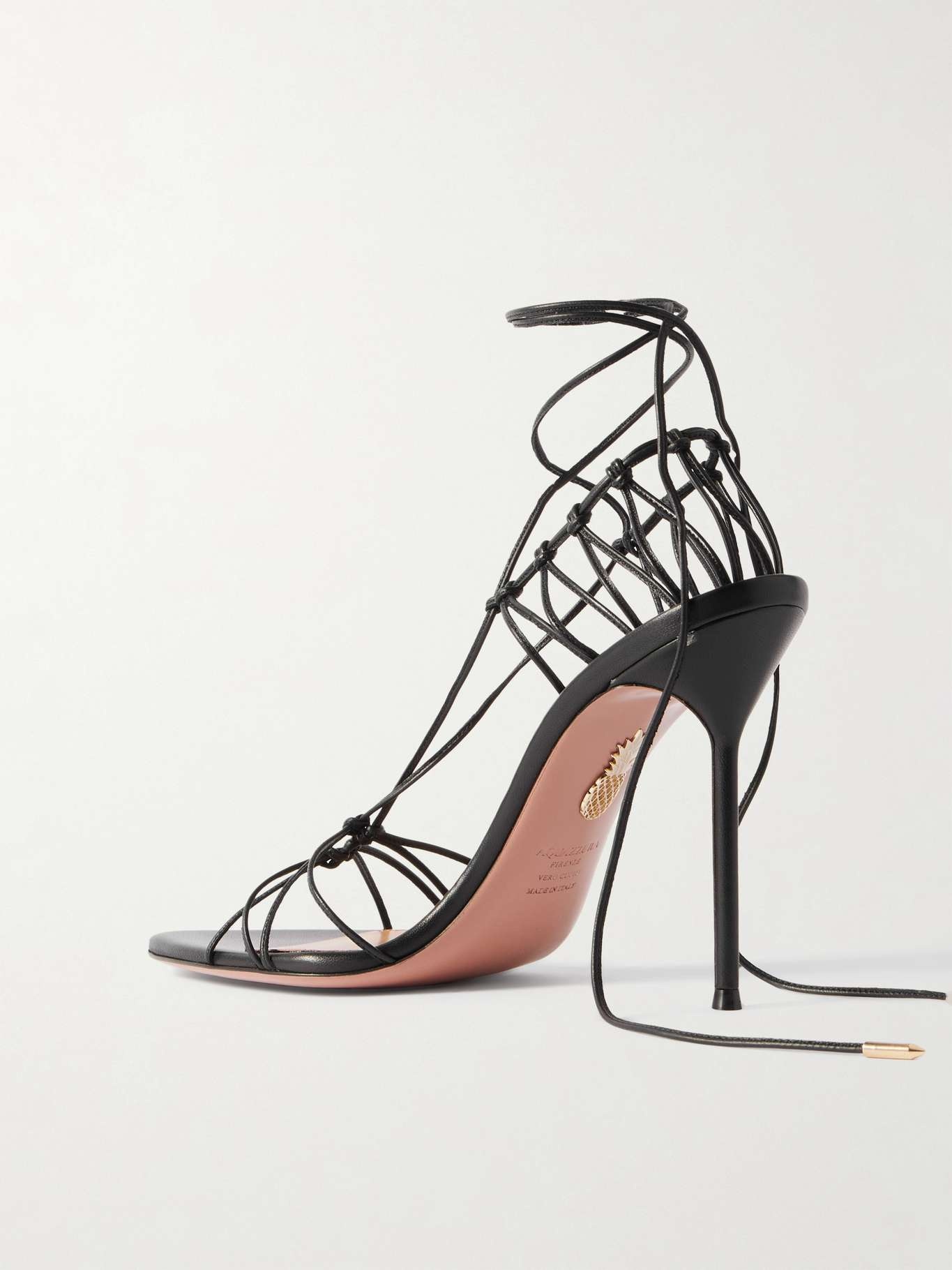 + Alex Rivière 105 cutout leather sandals - 3