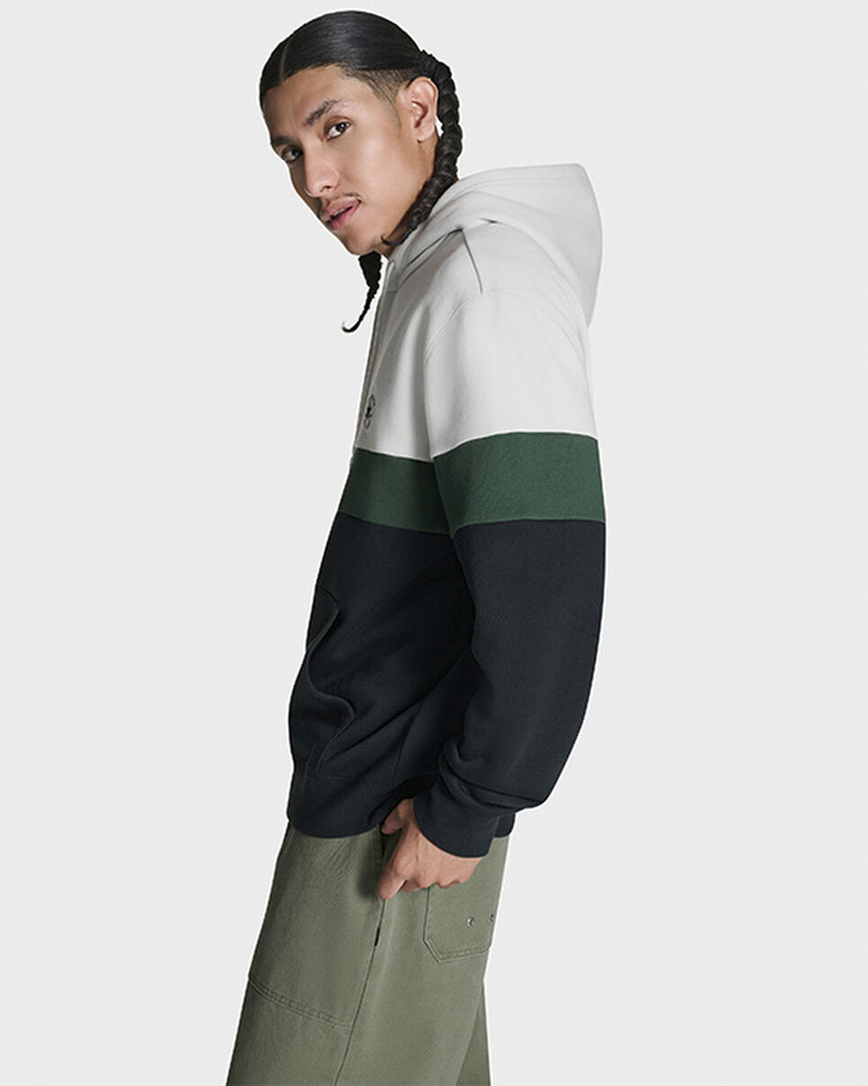 Converse Color Block Pullover Hoodie outlook
