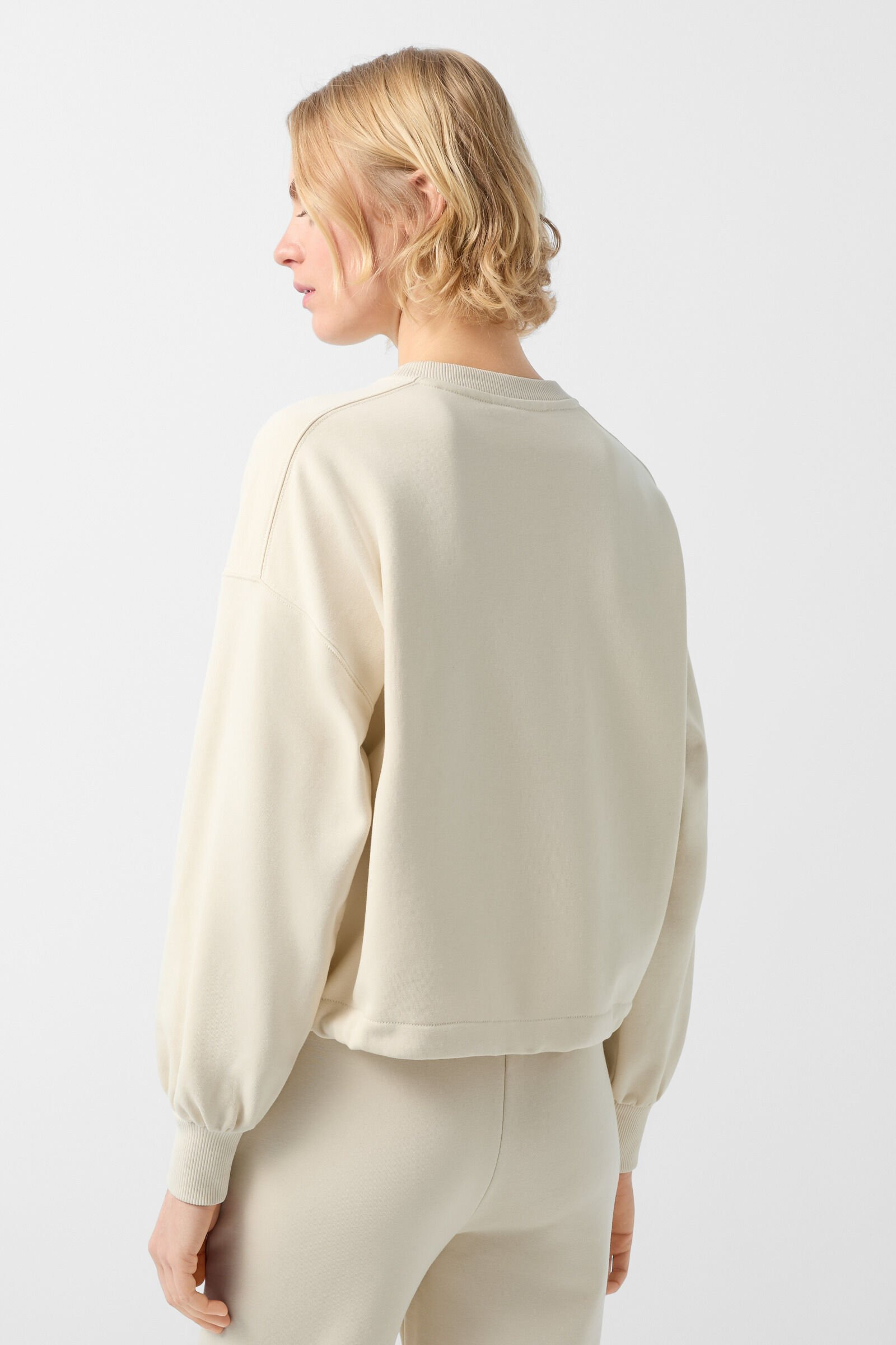Eldina Sweatshirt in Sand - 3