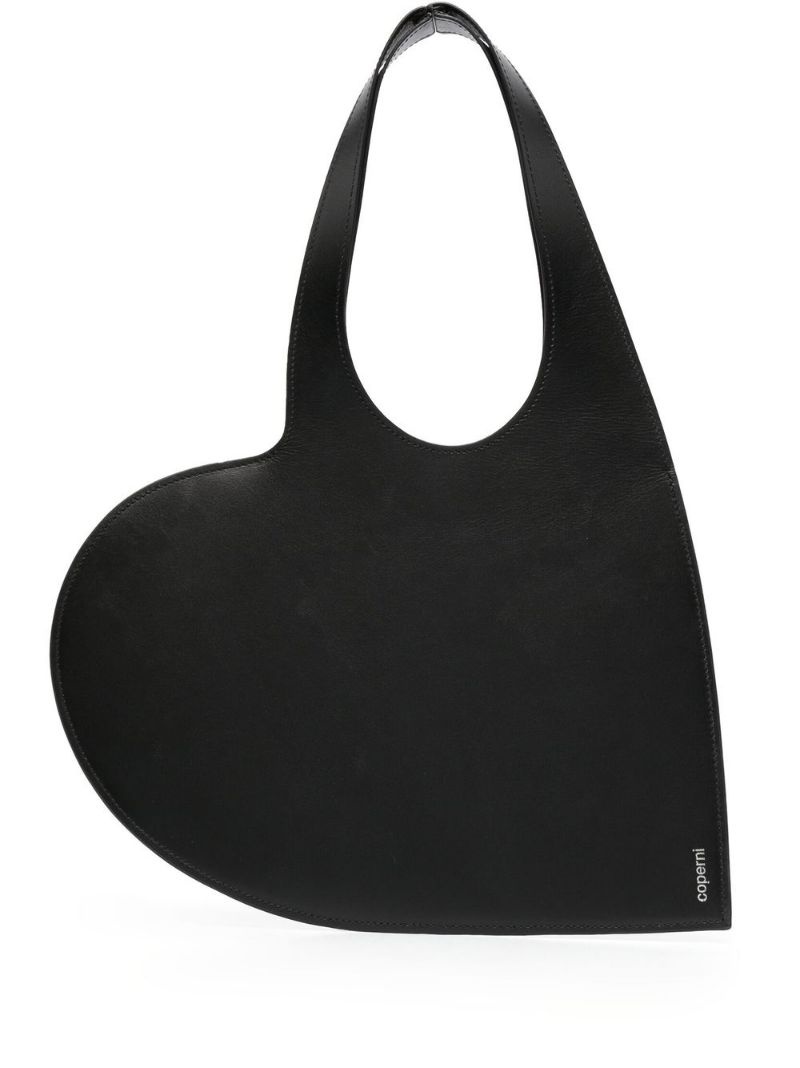 heart-shaped tote bag - 1