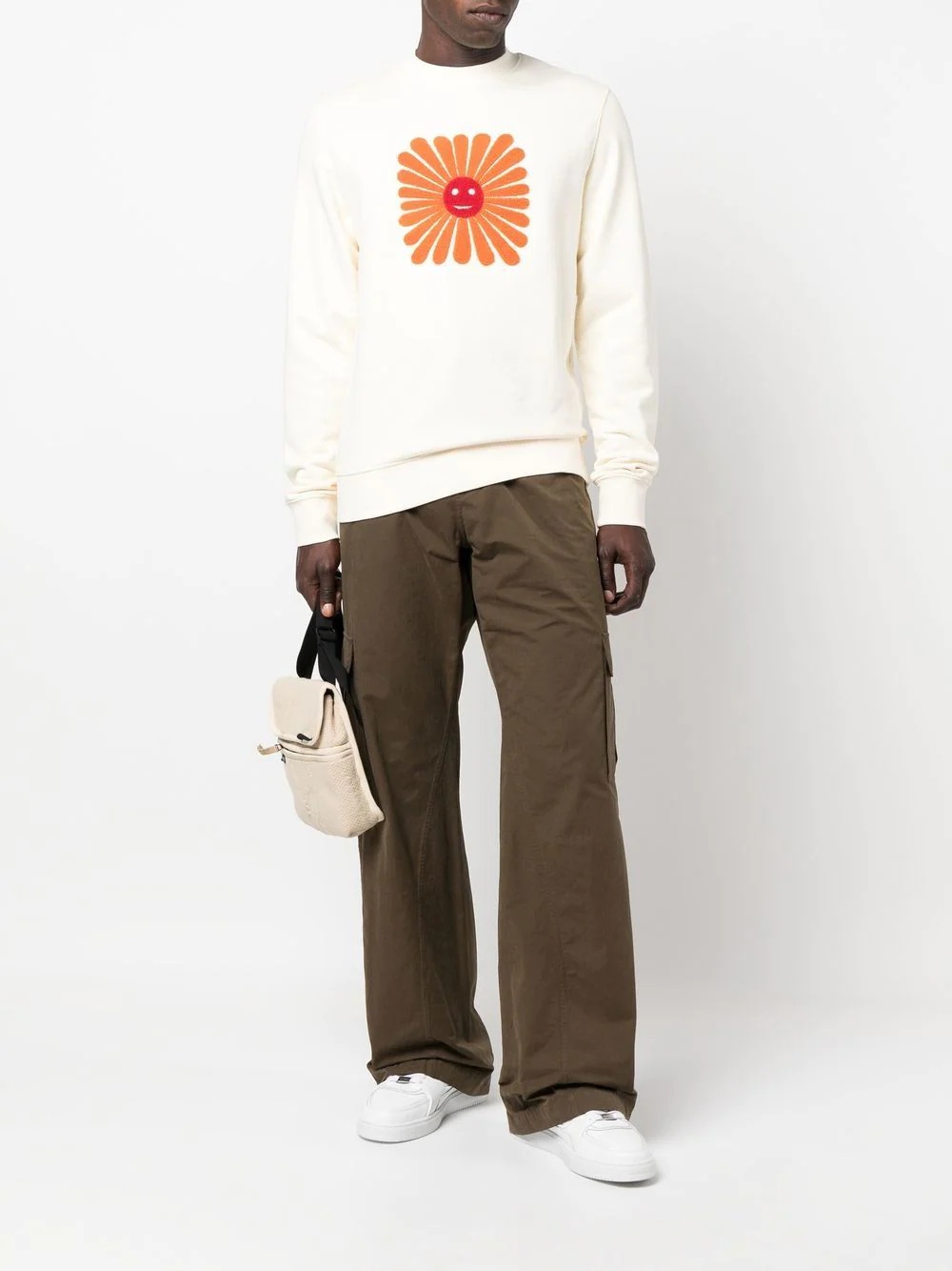 Sun-print organic cotton sweatshirt - 2