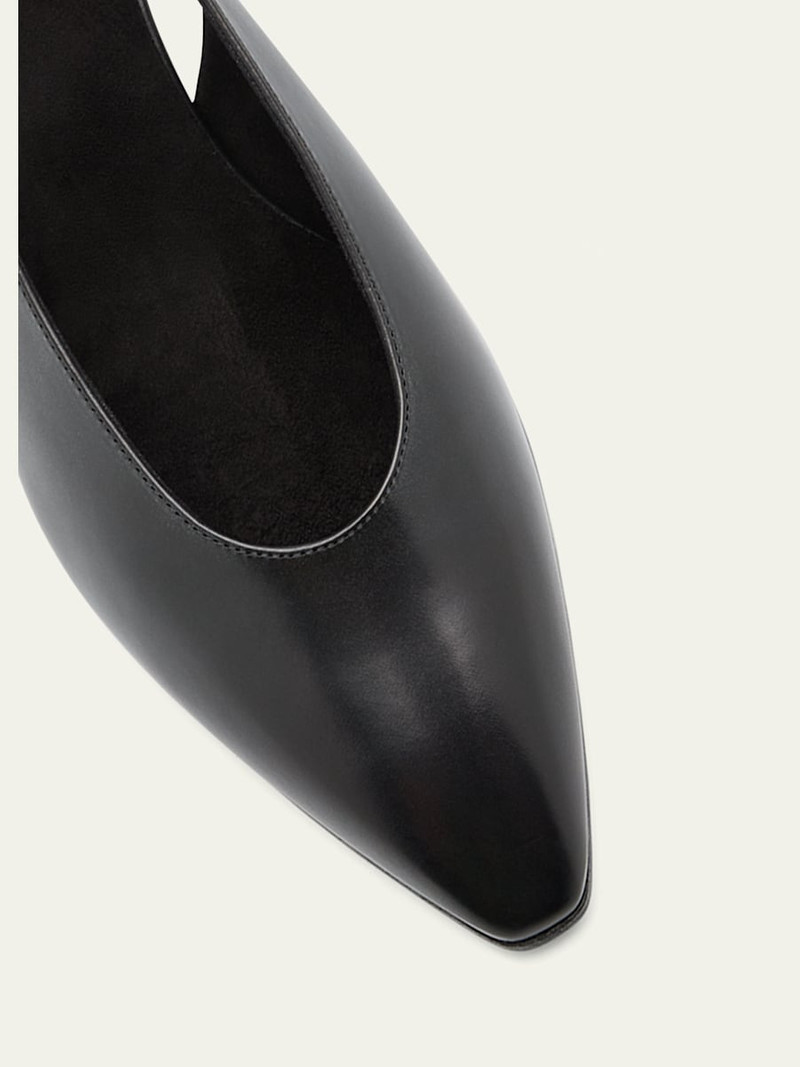 Rebecca Leather Slingback Pumps 5