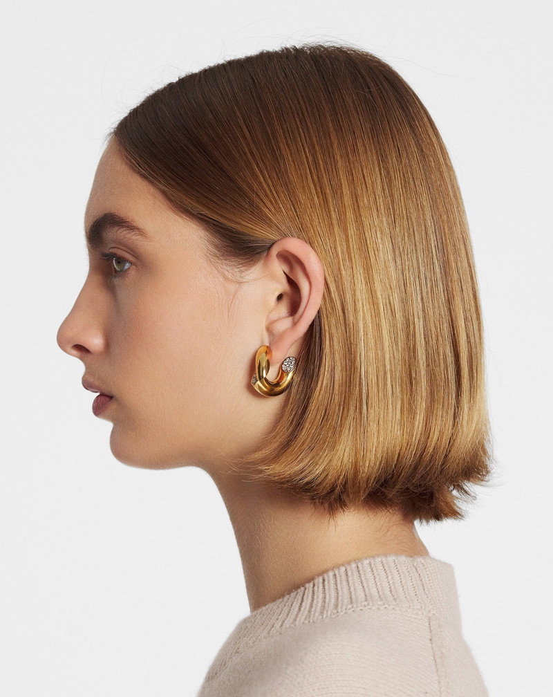 Lanvin SEQUENCE BY LANVIN RHINESTONE EARRINGS outlook