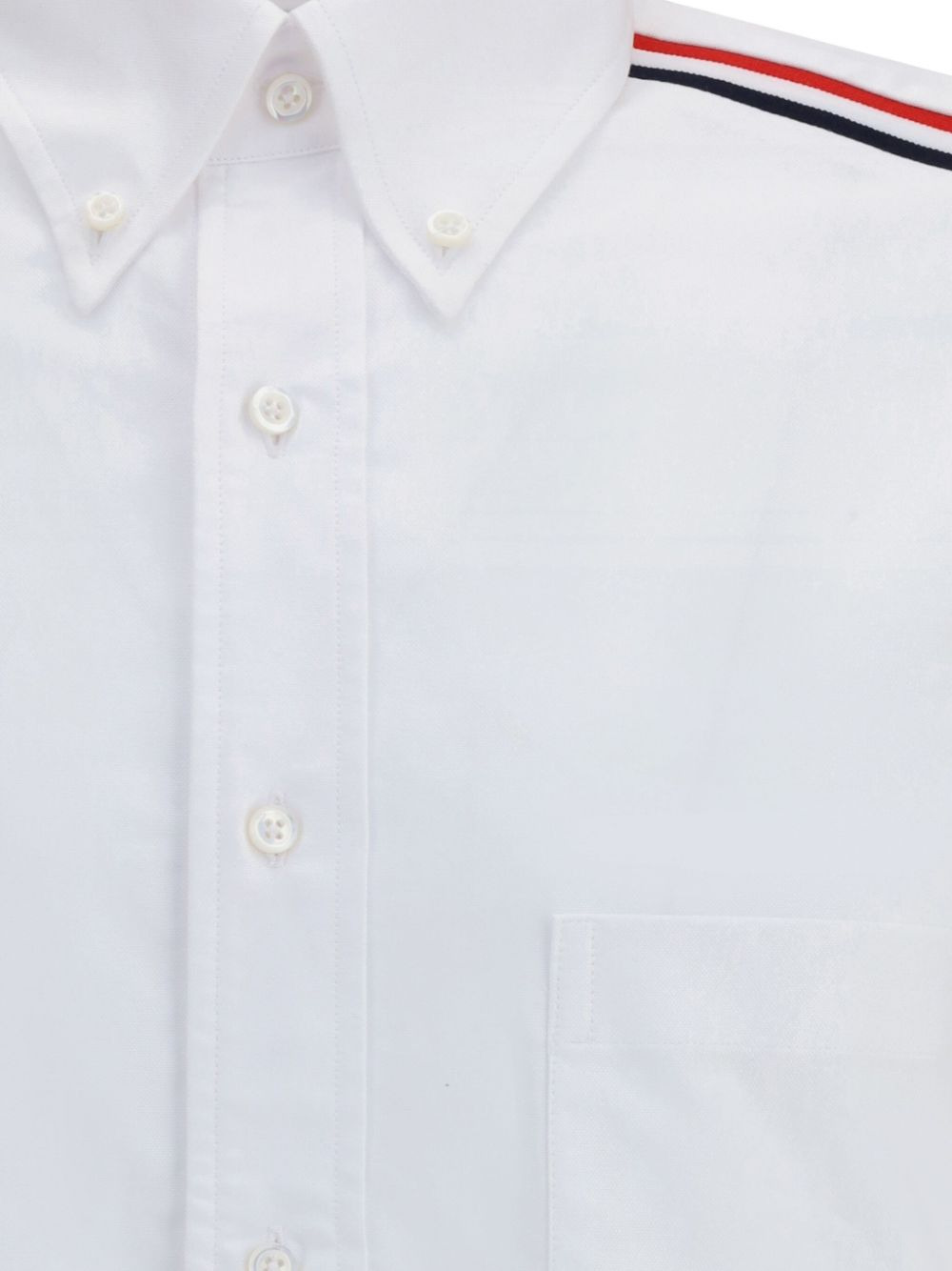 stripe-detail long-sleeve shirt - 3
