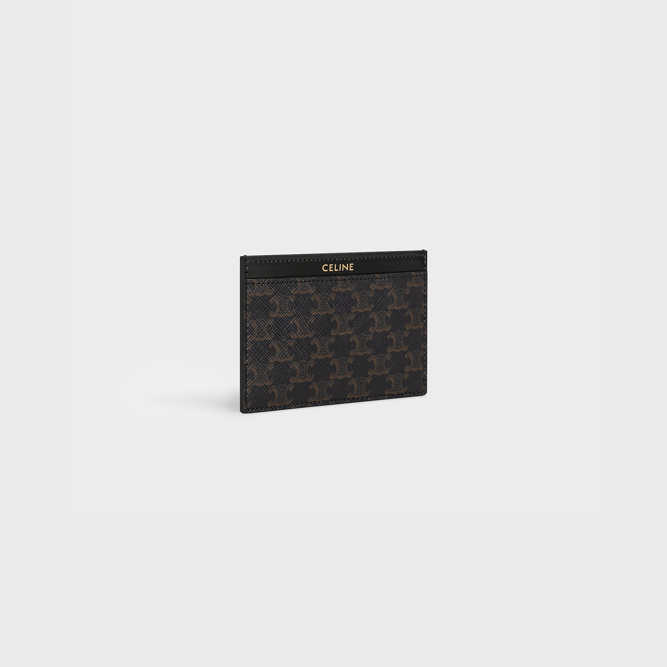 Card holder in Triomphe Canvas and calfskin - 2