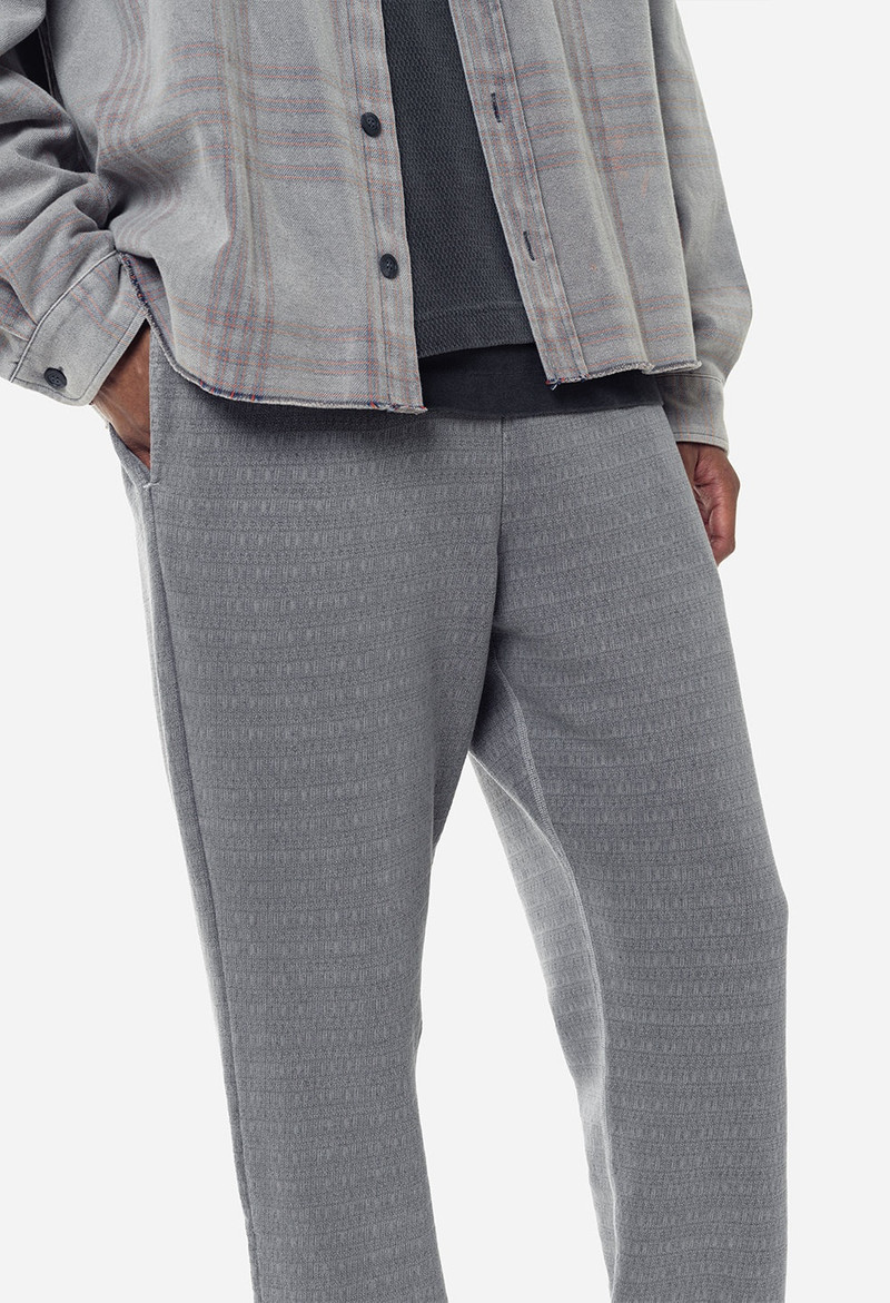 RAW EDGE JACQUARD SWEATS 7