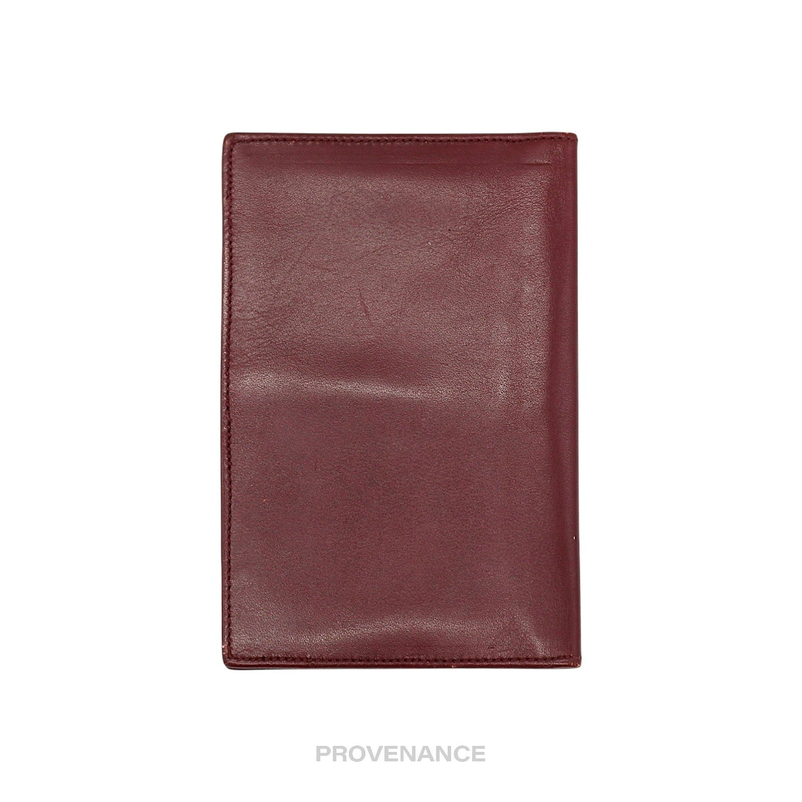Givenchy 4G Logo ID Card Wallet - Burgundy Leather - 2
