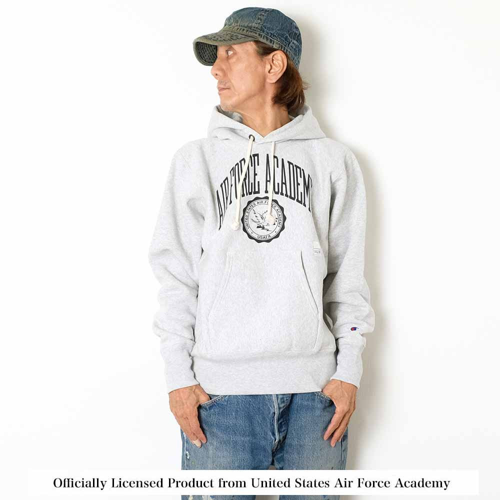 REVERSE WEAVE PULLOVER HOODED SWEATSHIRT - USAFA - C3-C116 - 9