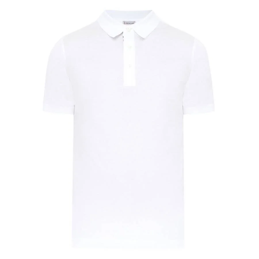 Open Box - Moncler Short-Sleeved Cotton Polo Shirt, Size XXX-Large - 1