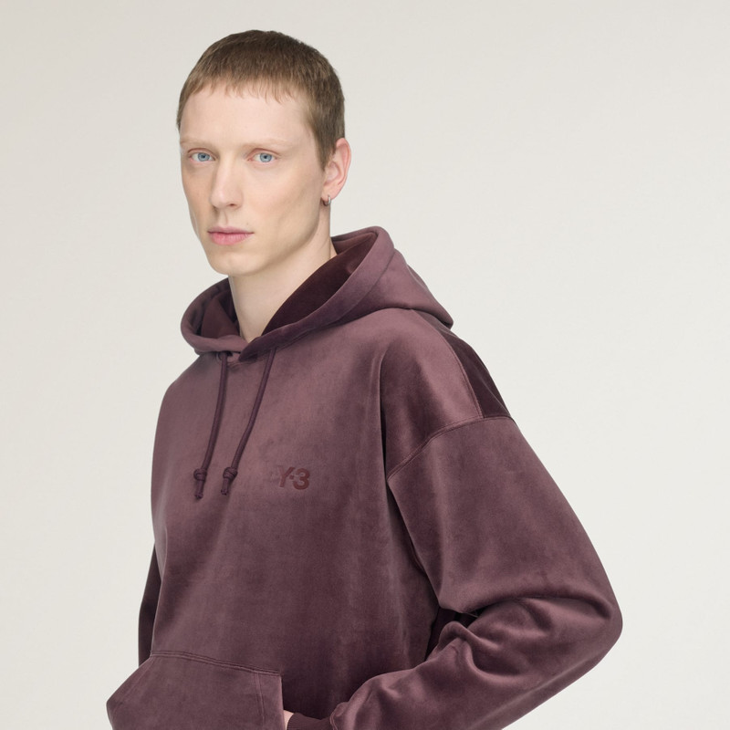 Y-3 VELVET CORDUROY HOODIE 6