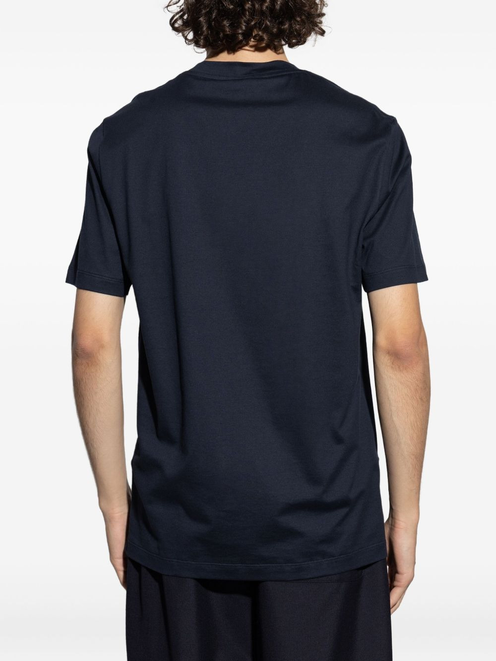 logo-embroidered T-shirt - 4