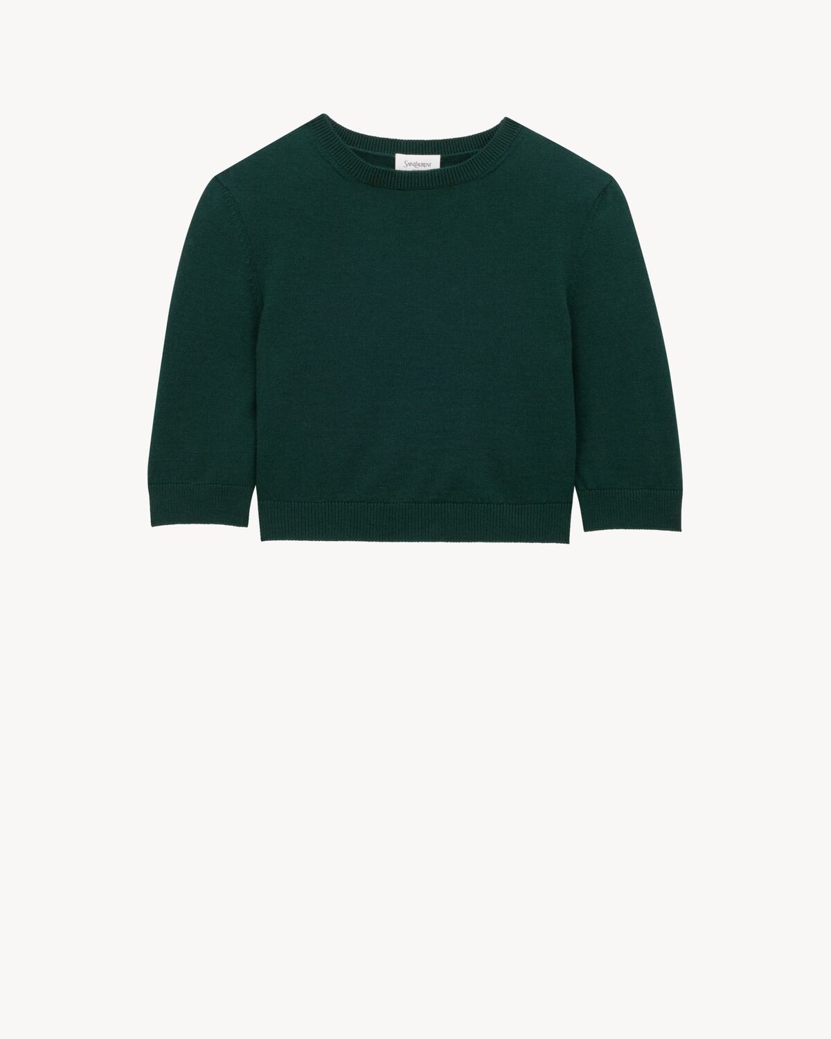 CROP TOP IN WOOL - 1