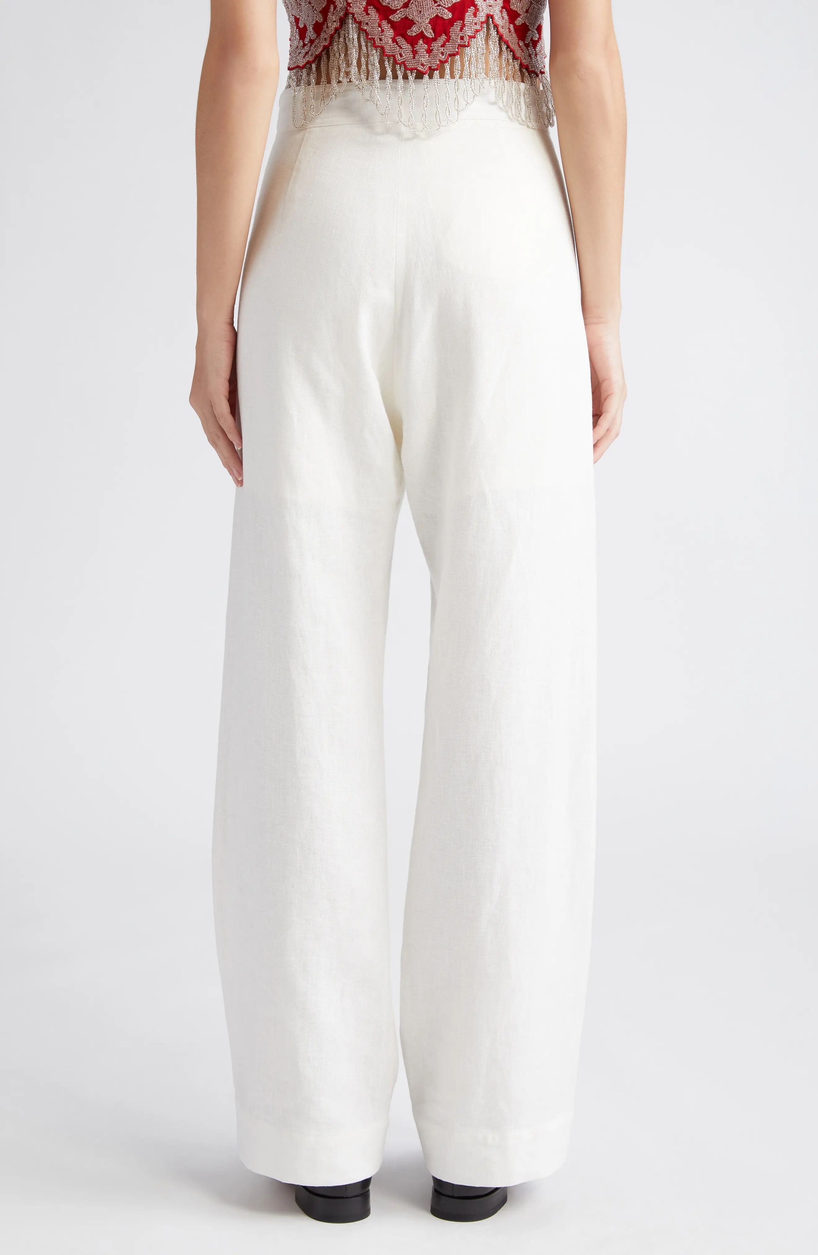 Linen Sailor Trousers - 3