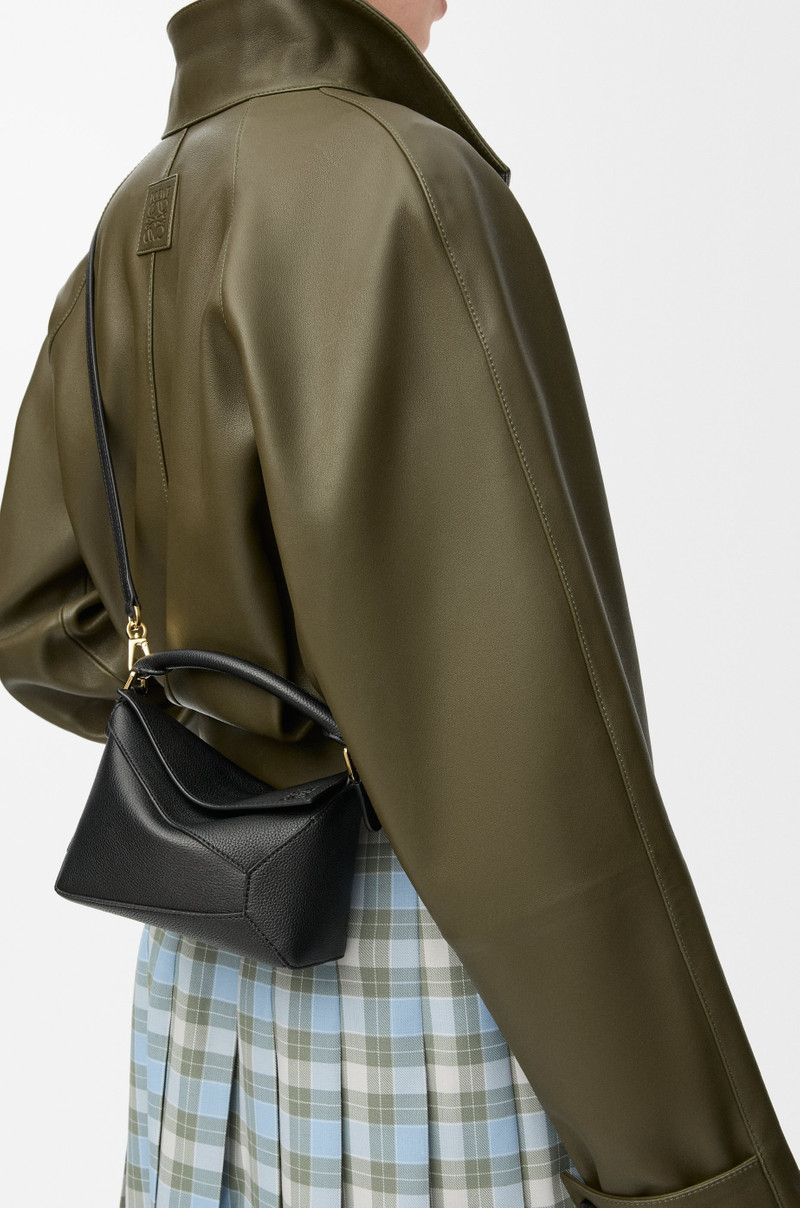 Loewe Mini Puzzle Edge bag in soft grained calfskin outlook
