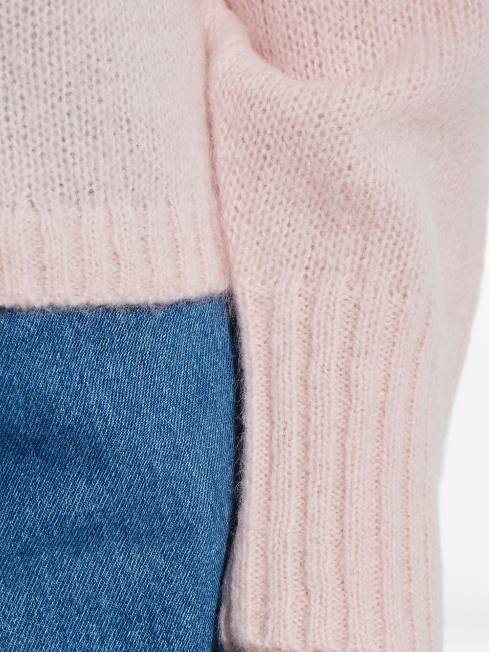 round-neck wool sweater - 5