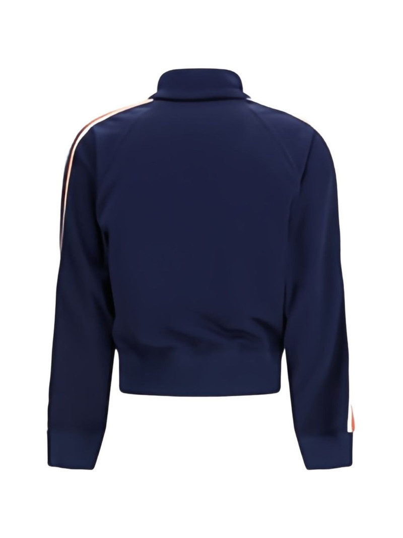 Angels-patch zip-up sweatshirt 3