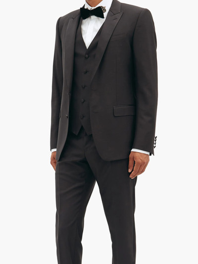 Dolce & Gabbana Martini-fit wool-blend three-piece suit outlook