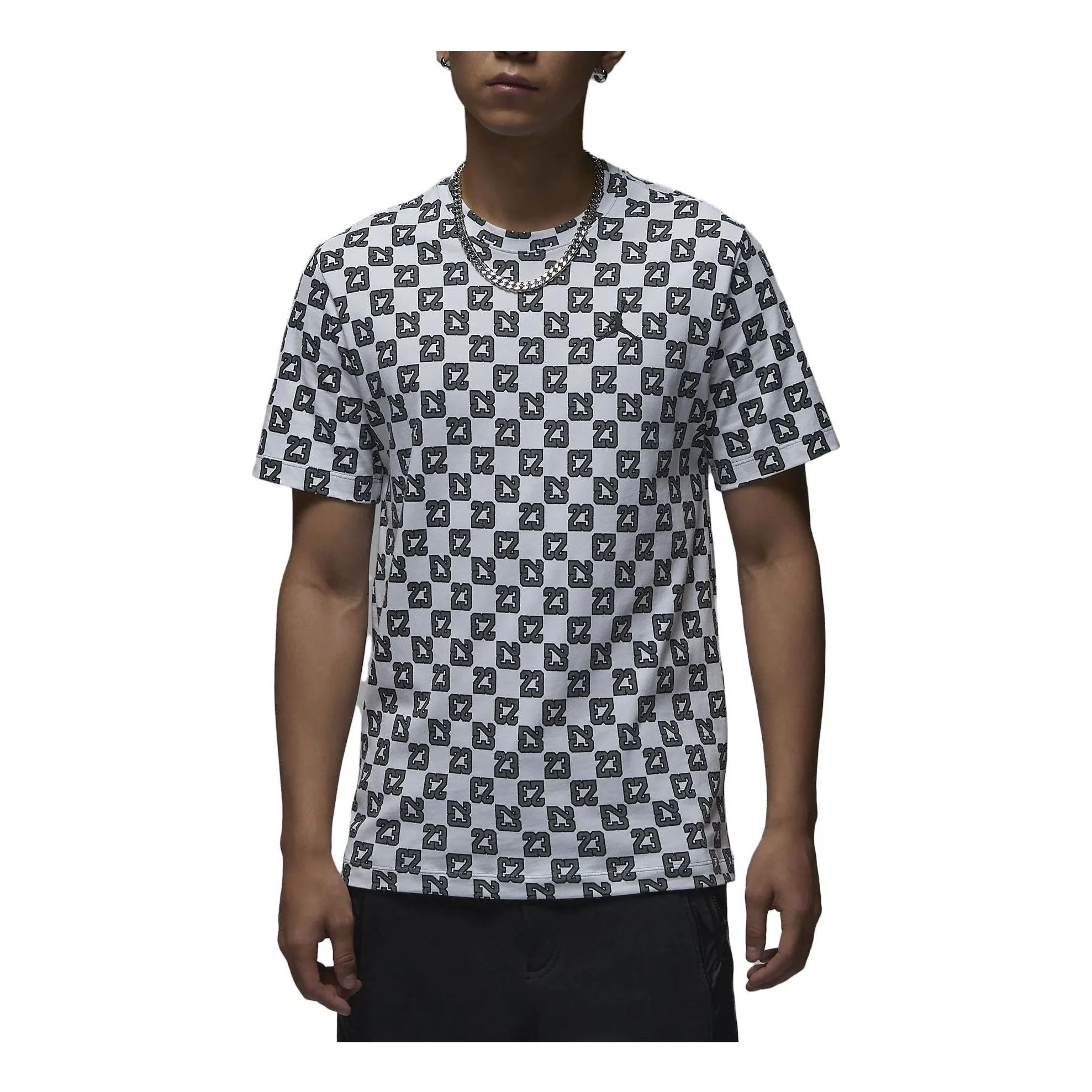 Air Jordan Flight Essentials T-Shirt 'White Smoke Grey' FB7390-100 - 1