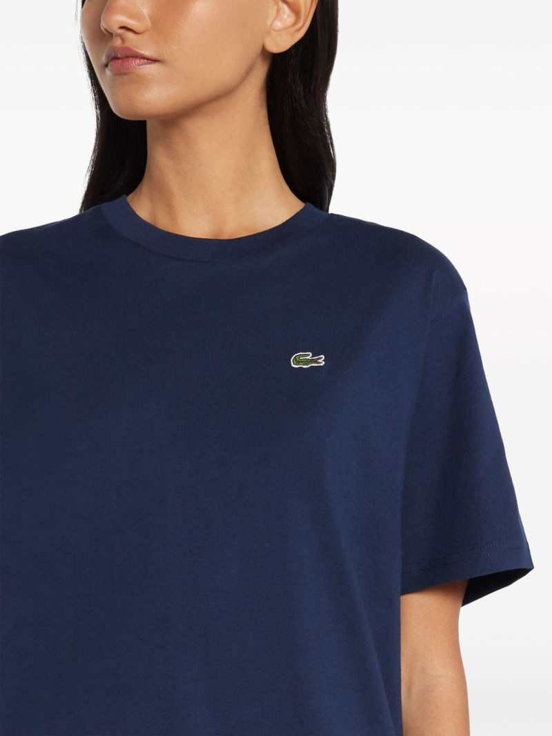 logo-patch cotton T-shirt 5