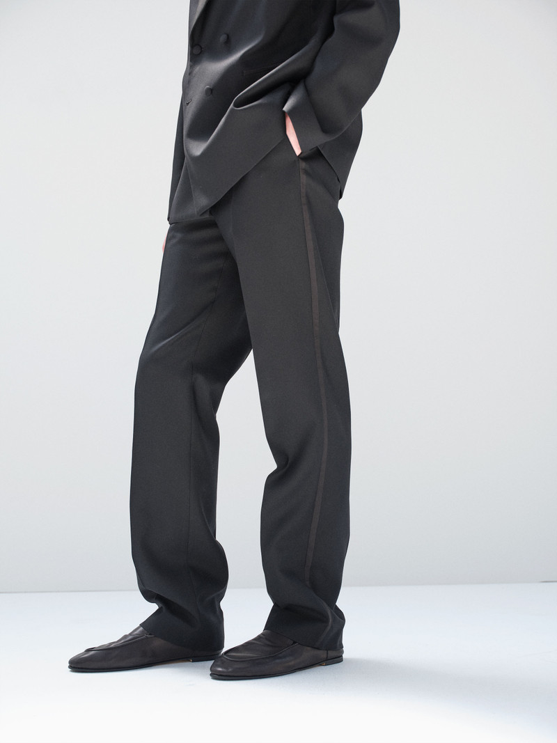 HIGH-DENSITY WOOL WORSTED SLACKS 5