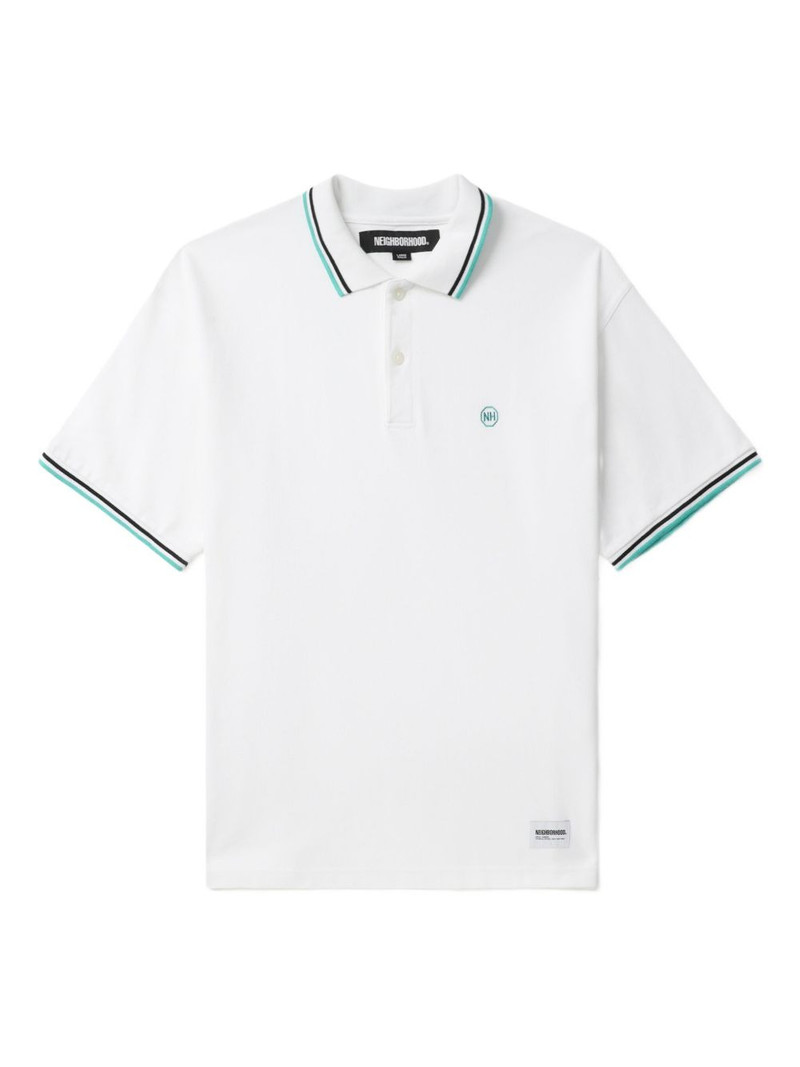 tipped polo shirt 1