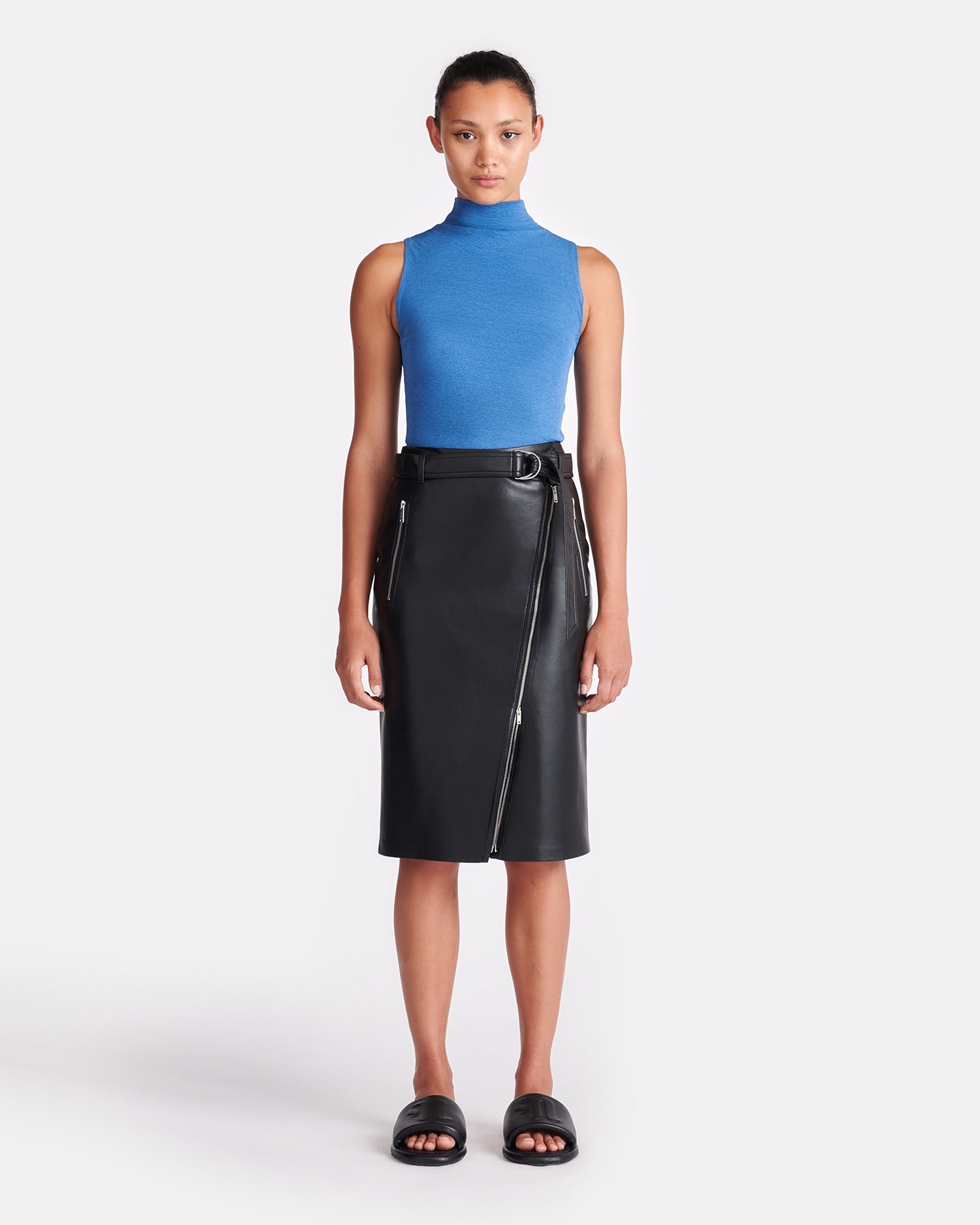 Mesh-Jersey Top - 4