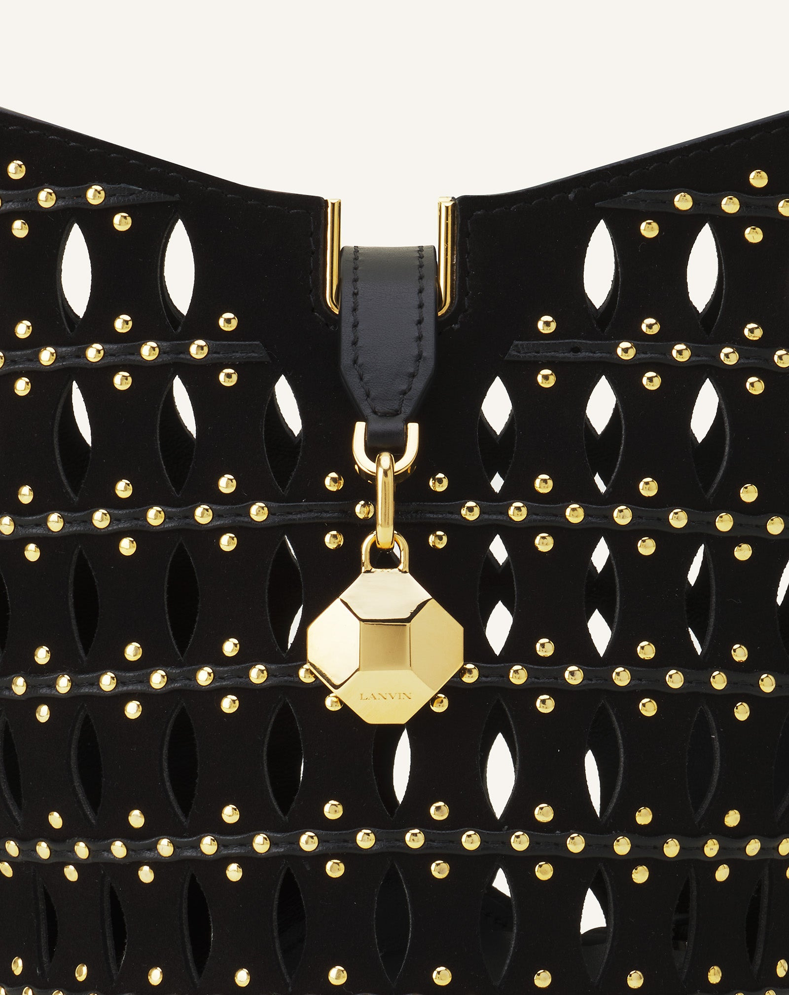 CATCH NANO BY LANVIN BUCKET BAG IN SUEDE - 7