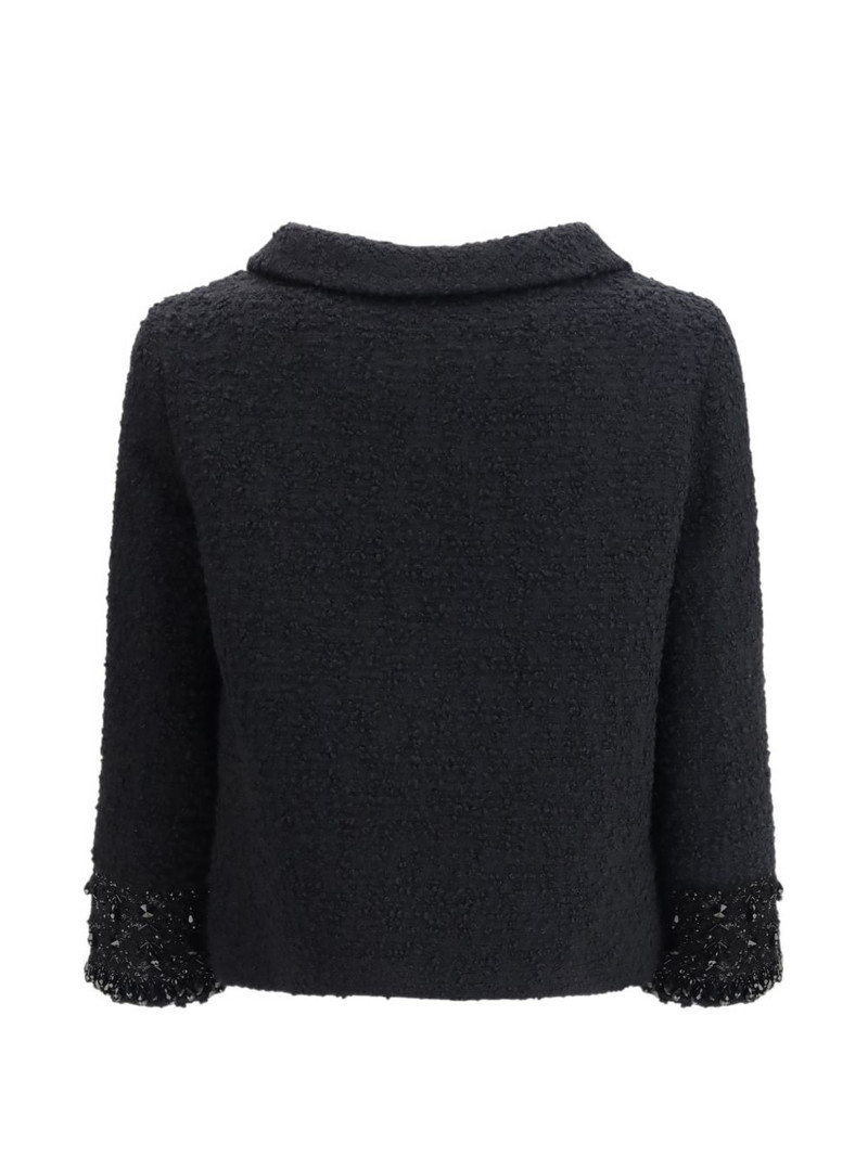 Valentino glass-embroidered jacket outlook