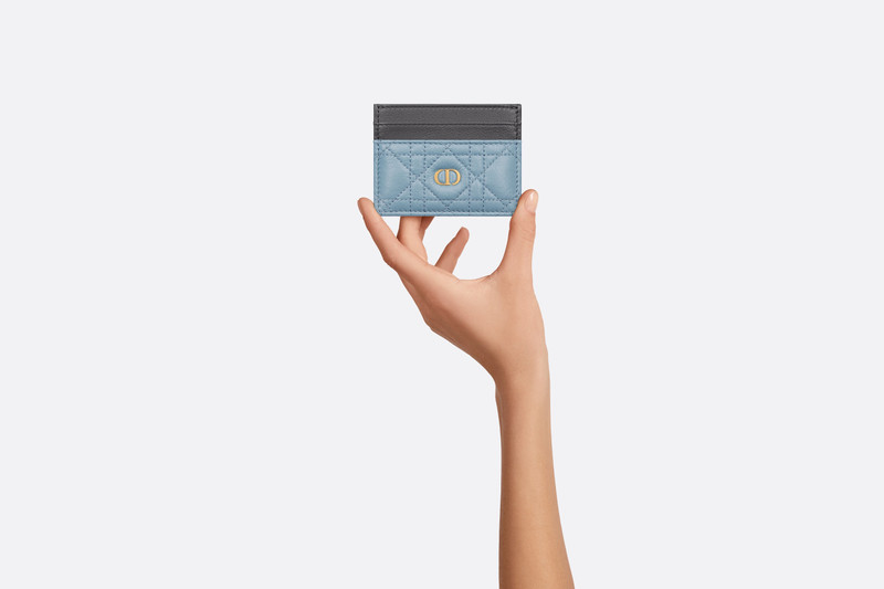 Dior Caro Freesia Card Holder 4