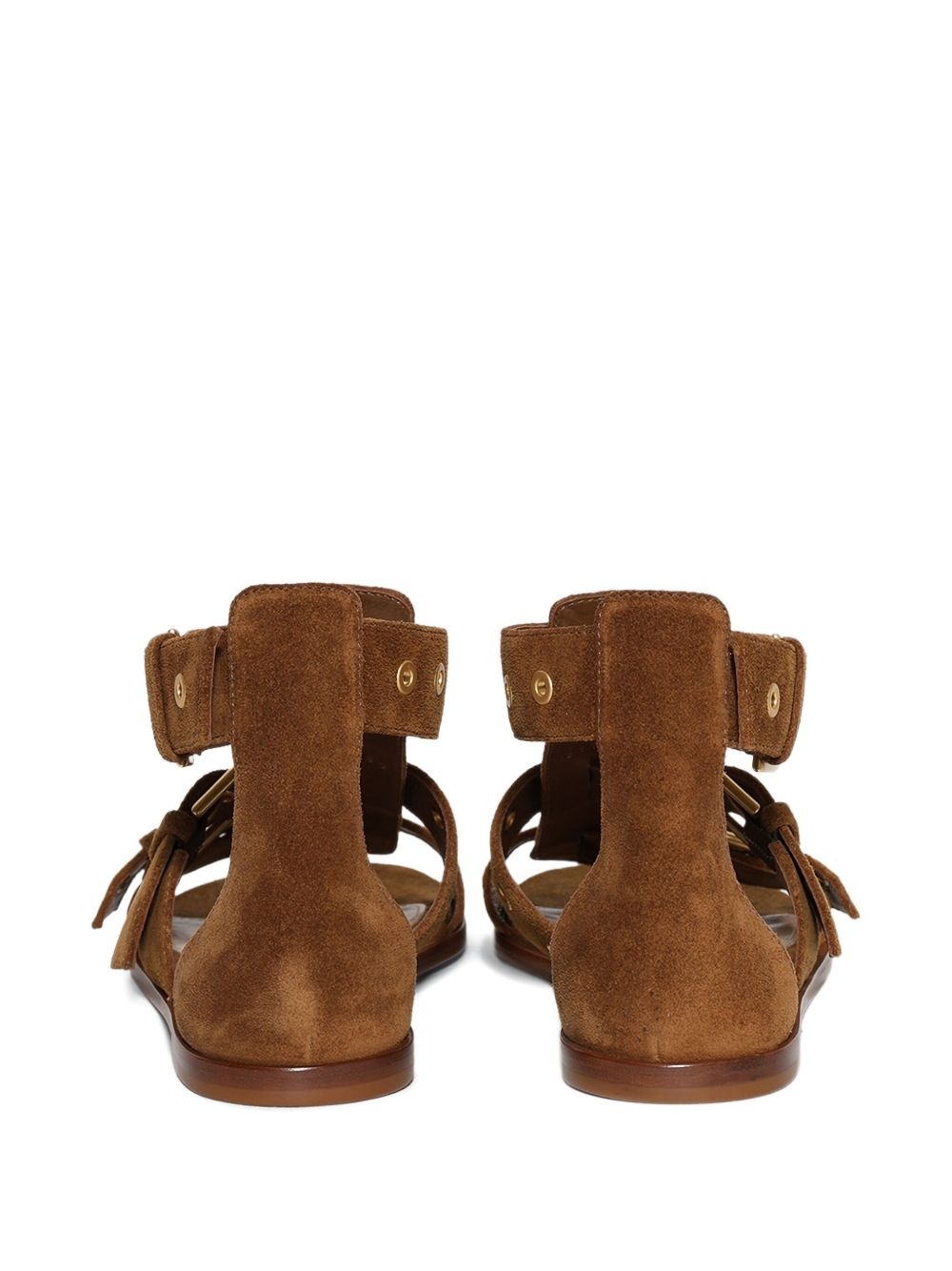 buckle-strap flat sandals - 2