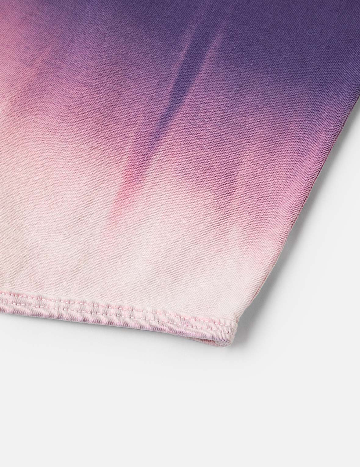 Logo Print and Gradient Tie-dye Regular Fit 2-in-1 Long-sleeve Top - 7