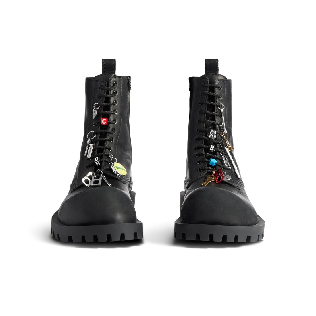 Men's Hummer Lace-up Bootie  in Black - 3