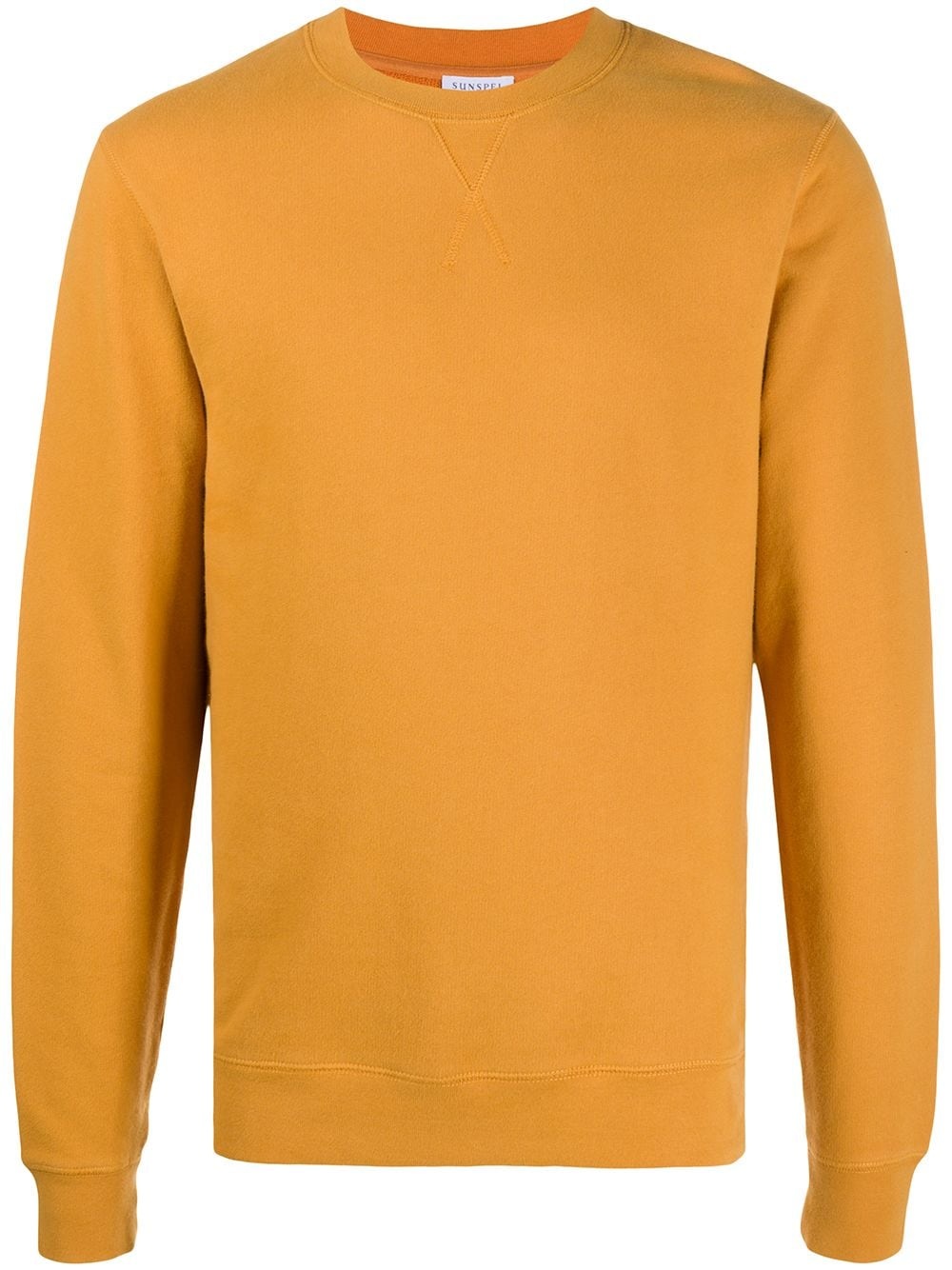 crew neck cotton sweatshirt - 1