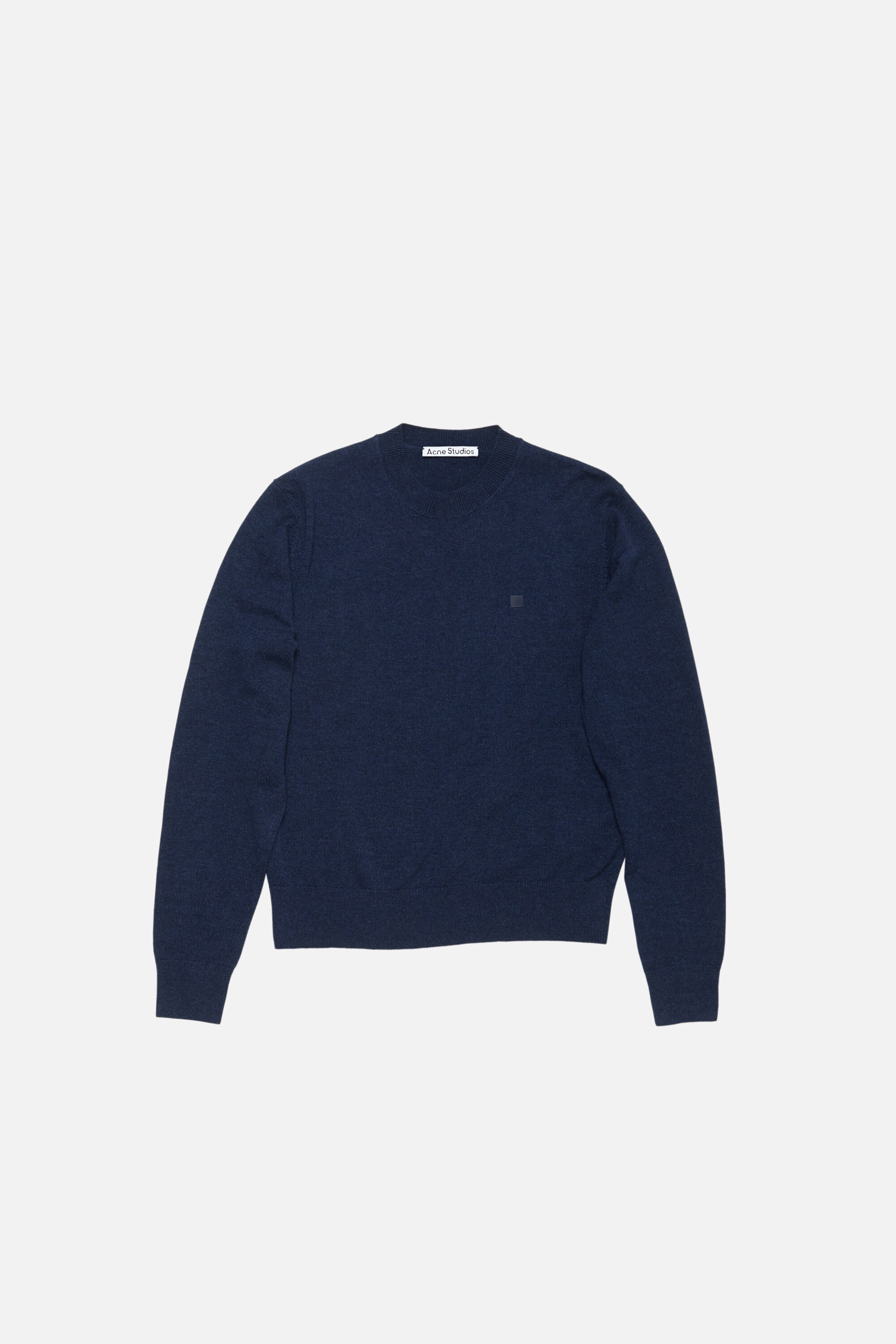 Crewneck jumper - Yak wool - Navy melange - 6